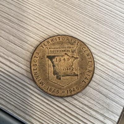 1949 Minnesota Territorial Centennial Commemorative Coin