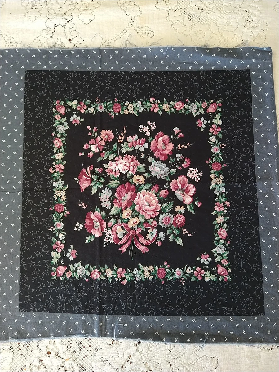 Blue Rose Fabric for sale | eBay