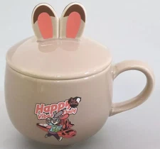 Zootopia Judy Hopps Mug w/ Lid 13cm Tea Cup Novelty Collectible