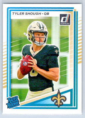 2025 Donruss Football - Tyler Shough - New Orleans Saints - RC - #304