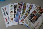 GB Fine Collection of 10 COMMEM STRIP First Day Covers Special Cancels 2011-3