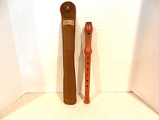 Kung Recorder Hargail N.Y.C. Swiss Made W/ Case Soprano C" - 6DO
