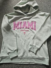 Peacock Small Miami Sports Hoodie Women
