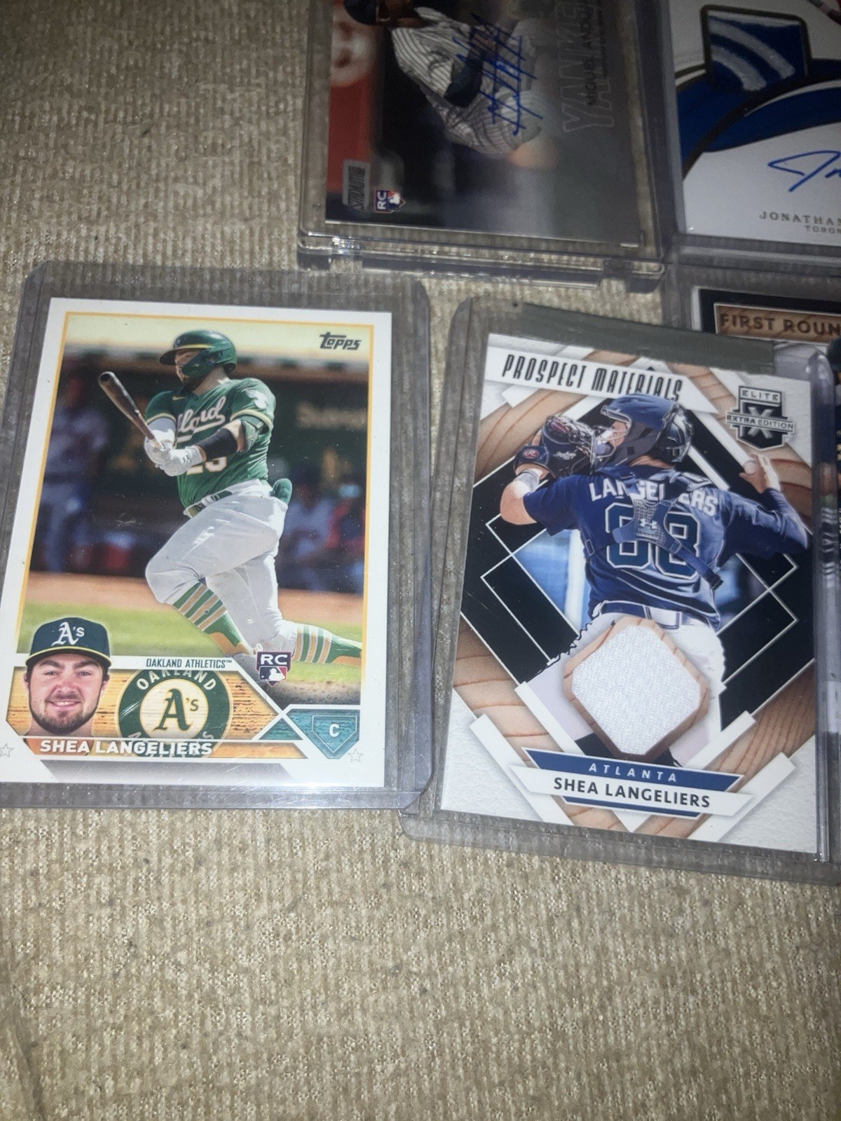 10 x Topps Panini MLB Baseball Rookie Auto Patch Numbered RPA Jersey RC Cards view 6