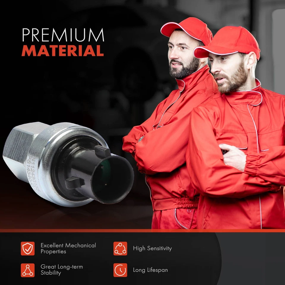 Переключатель высокого бокового давления кондиционера для Buick Electra LeSabre Pontiac Bonneville 87-88 - Изображение 3 из 4