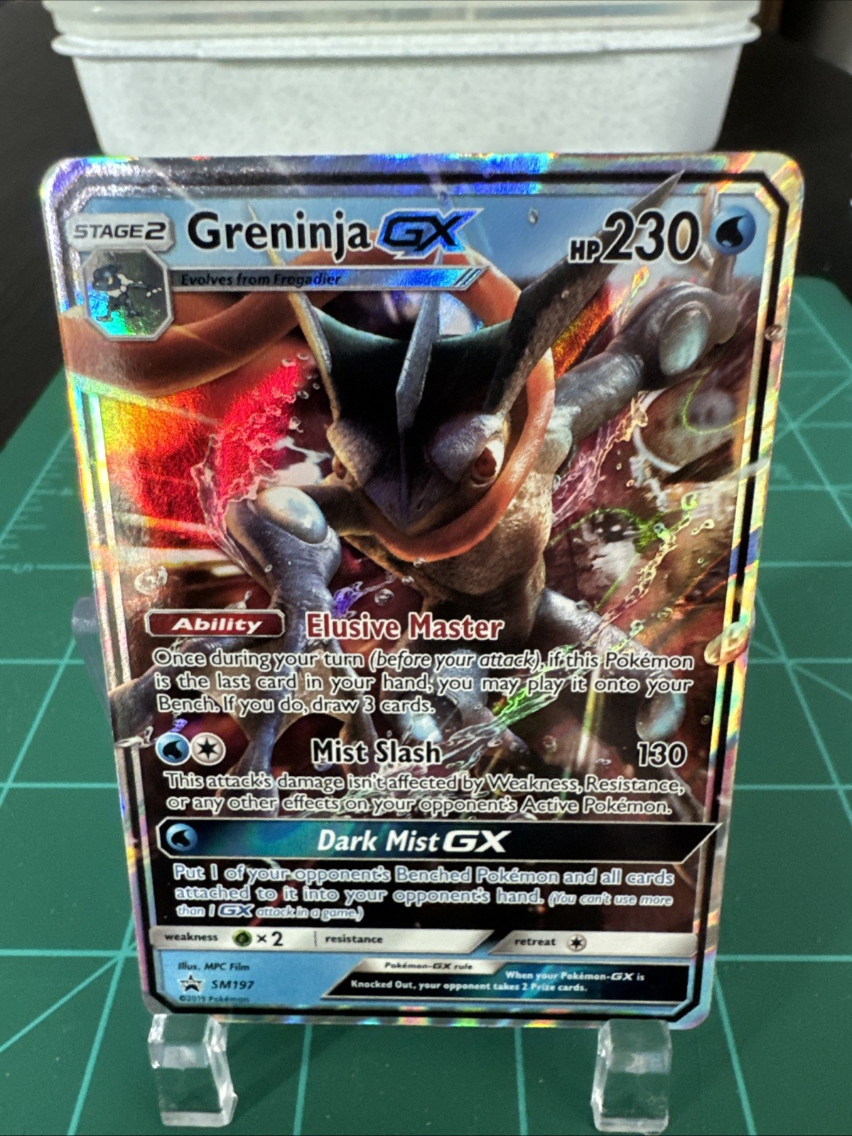 2019 Pokémon Greninja GX SM197