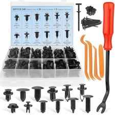 260PCS Bumper Clips car Plastic Rivet Fasteners