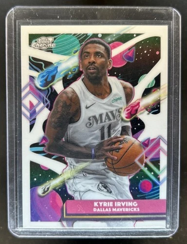 2025-26 Topps Cosmic Chrome Kyrie Irving White Hole Refractor #158 Mavericks