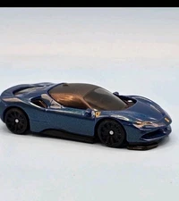 HOT WHEELS 2026 UNSPUN BLUE FERRARI SF90 STRADALE - UNSPUN New B Case Unspun