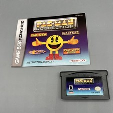 Pac-Man Collection (Nintendo Game Boy Advance GBA) Game Cartridge + Manual