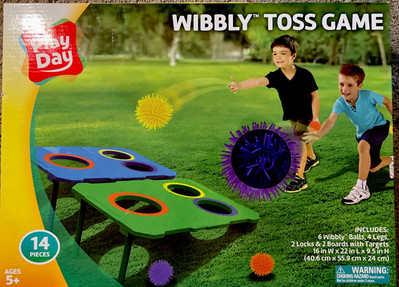 Play Day Wibbly 14 Piece Toss Game Ages 5+ Brand New Sealed!