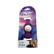 Disney Frozen LCD Watch Purple Anna Elsa Kids Watch NIP
