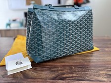 Authenticated Goyard Goyardine Bellechasse PM...