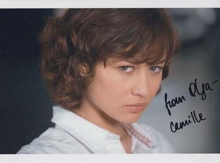 OLGA KURYLENKO 007 JAMES BOND AUTHENTIC SIGNED AUTOGRAPH QUANTUM OF SOLACE