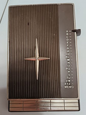 Starflite Vintage S-800 Rolodex Autodex Address Book Brown w/Gold Tone