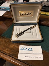Penna Lalex Italy Vintage - Set Completo (NOS) - Nickel & Oro