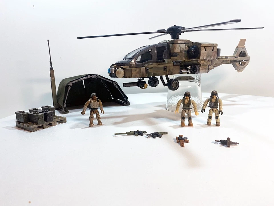 Call of Duty Mega Bloks Anti Armour helicopter moc - Image 3 of 4