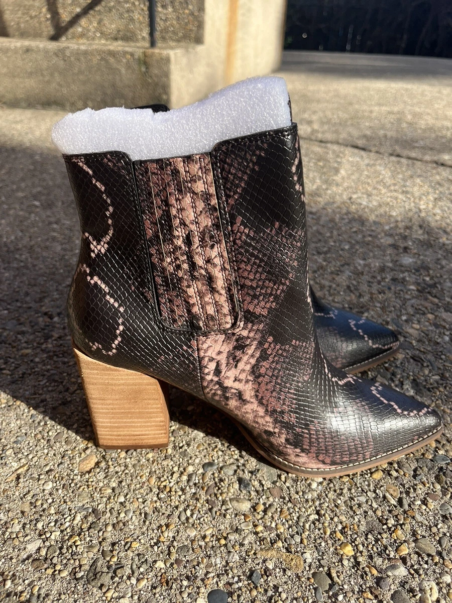 Steve madden snake booties cheap