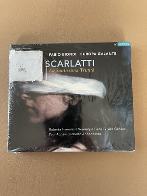 Scarlatti La Santissima Trinita Fabio Biondi Europa Galante Brand New Sealed