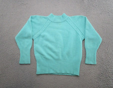 Boundary Waters Women's Wool Sweater Size Medium USA Made Outdoor Read