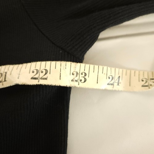 NWOT Five Four Club Mens XL Black V-Neck Cardigan Sweater 100% Cotton - Picture 5 of 7