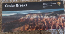 NICE CEDAR BREAKS NATIONAL PARK MONUMENT UTAH BROCHURE