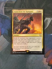 Taunt from the Rampart | 7% Off 2+ | UB: LOTR | NM | MTG