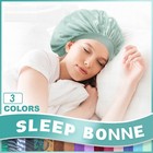 Sleeping Bonnet Hair Wrap Silk Satin Cap Women Elastic Night Soft Hat Headwear