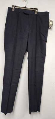 F.S.C. Freemans Sporting Club Men's Dress Pants Unhemmed Washed FW Navy Size 38