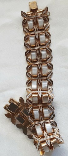 Lot De 2 Bracelets Anciens Or De Tolède – Style Vintage, Sans Marque
