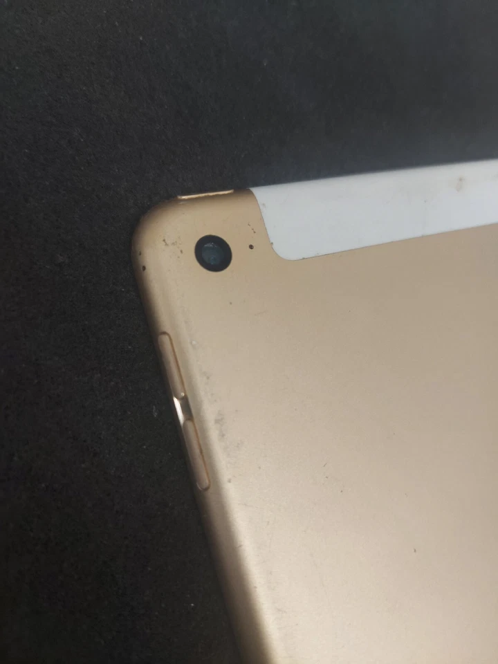 Apple iPad Mini 4 7.9” A1550 WiFi&Cellular Only Gold Colour Rear Housing #59 - Image 2 of 4