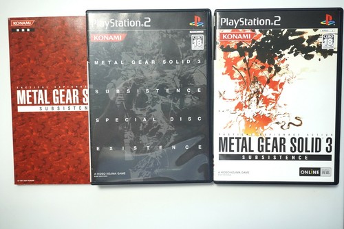 PlayStation 2 Metal Gear Solid 3 Subsistence Limited Edition PS2 Japan game US S - Picture 4 of 7