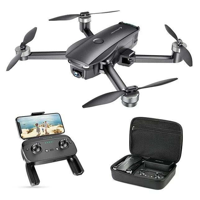Snaptain 5G WiFi FPV GPS Drone Foldable With 4K Camera Voice