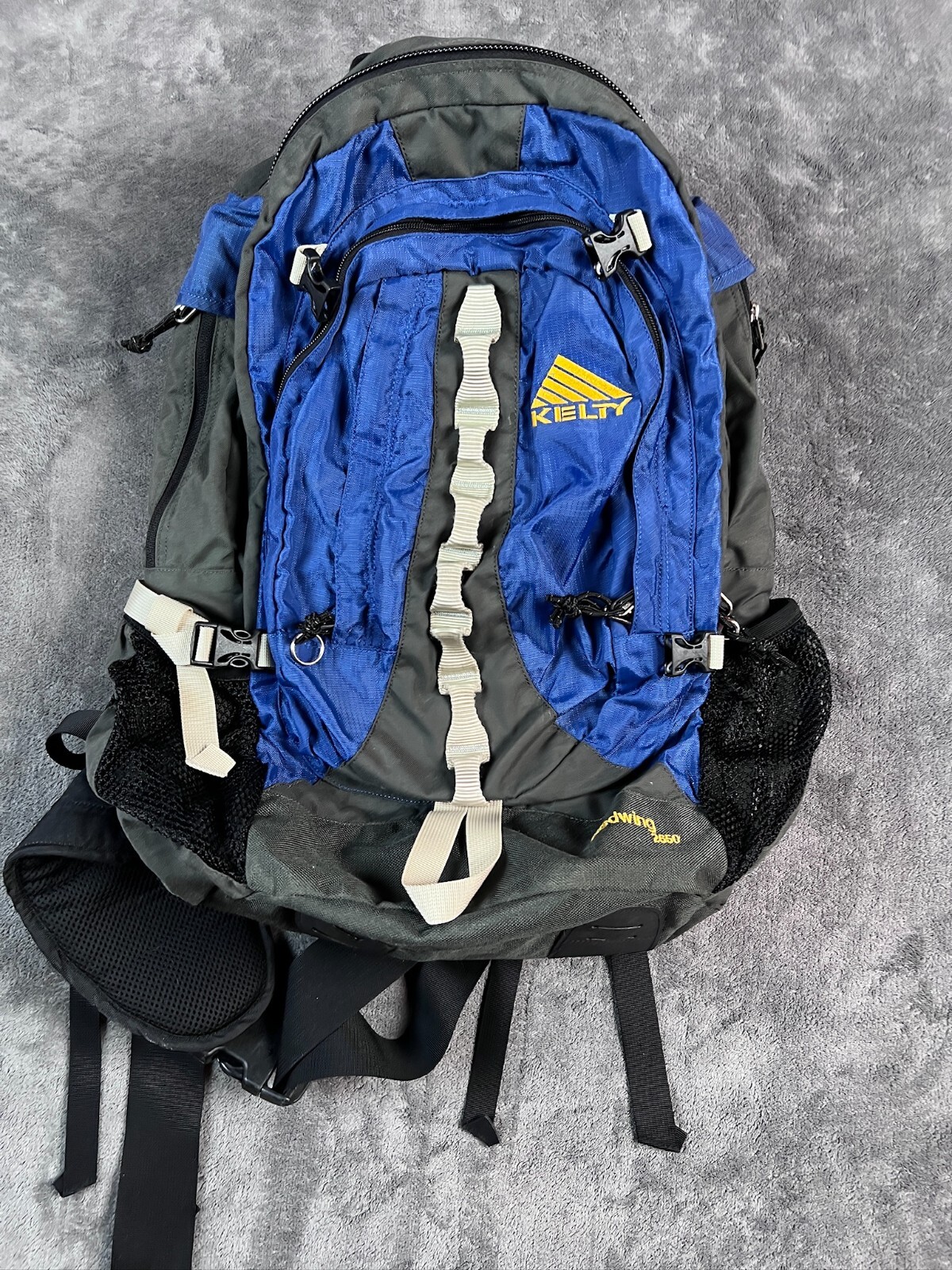Kelty Redwing 2650 Backpack Blue GrayHiking Pack 44 Liter Travel Camping Ripstop eBay