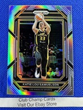 2023 #93 Katie Lou Samuelson WNBA Panini Prizm Basketball Silver Prizm Sparks