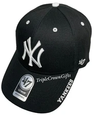 MLB New York Yankees ('47 Brand) Frost MVP Hat Adjustable Black