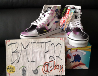 Vans X Sailor Moon Sk8-Hi Pretty Guardians Women Ladies Shoes Sneakers US 5.5