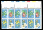US Plate Block MNH # 1783-1786  15c Endangered Flora   , PB1783