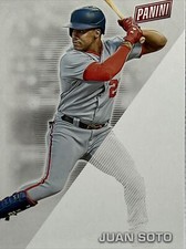 2022 Panini Father's Day Base #26 Juan Soto Washington Nationals Baseball Card