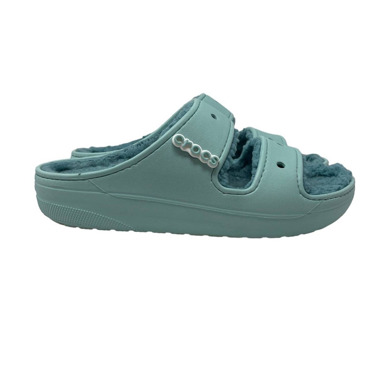 Crocs Unisex-Adult Classic Cozy Platform Sandals | Fuzzy 