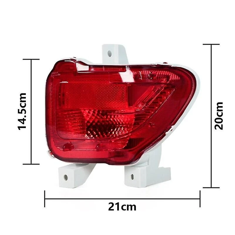 Luz trasera roja reflector parachoques derecho para Toyota RAV4 2005-2012 81457-42010 Foto 2 de 3