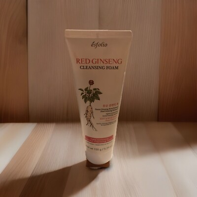 Esfolio Red Ginseng Root Extract Face Cleansing Foam New Sealed Exp 2027