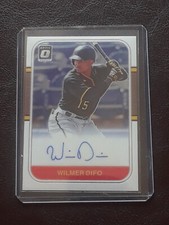 2021 Panini Donruss Optic Auto Autograph Wilmer Difo Yankees