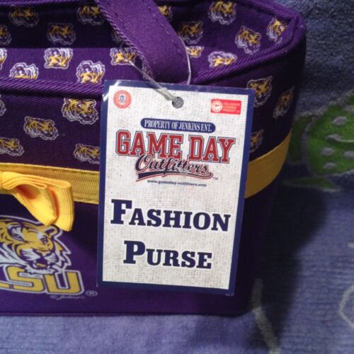 Gameday Outfitters LSU Tigers Damen/Mädchen Mode Handtasche Handtasche Neu - Bild 2 von 5