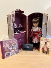 American Girl Pleasant Company Samantha Doll RETIRED Steamer Trunk