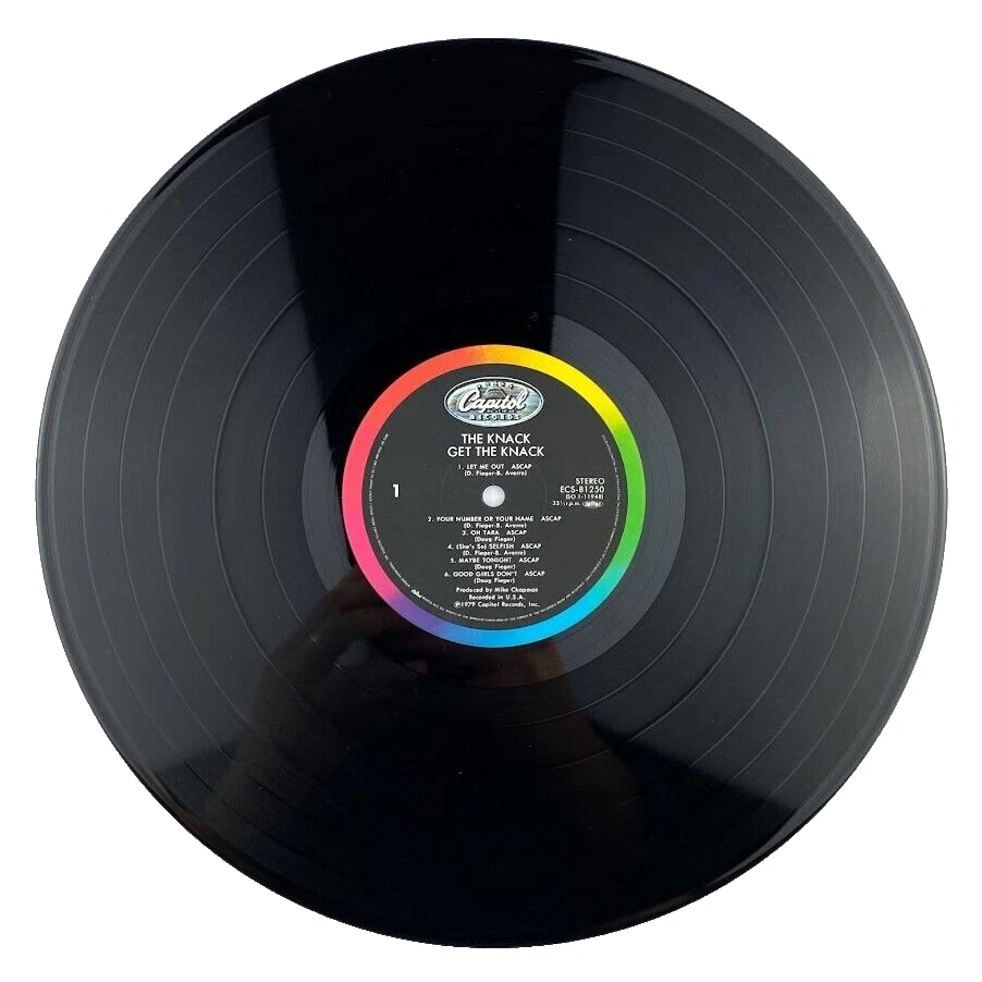 The Knack Get the Knack Japan Press 80s New Wave Rock Pop vinyl record LP NM M- - Image 2 of 4