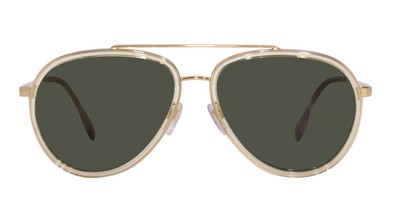 Burberry Gold/Nova check Sunglasses Burberry Sunglasses Black and Gold Nova Check B4220 – Occhi  main image 4