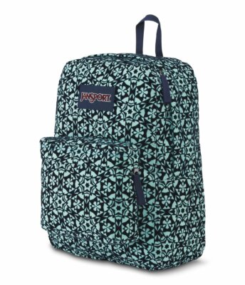JanSport Superbreak Backpack Js00t5010c6 Aqua Dash Zou Bisou for sale  online | eBay