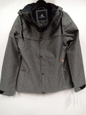 Volcom Bolt Insulated Ladies Medium snowboard Jacket - Gray #Y1A