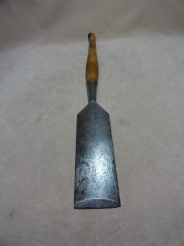 3 1/2" T.H. Witherby Slick Timber Frame Heavy Framing Socket Mortise Chisel NICE - Picture 3 of 24